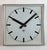 Metal Large Grey Square Wall Clock from Pragotron, 1970s For Sale - Image 7 of 18
