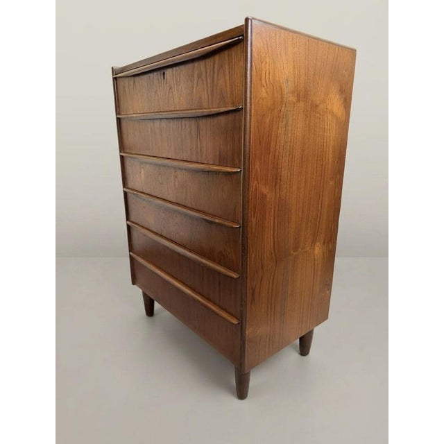 Mid-Century Modern Danish Teak Chest of Drawers, 1960s For Sale - Image 3 of 6