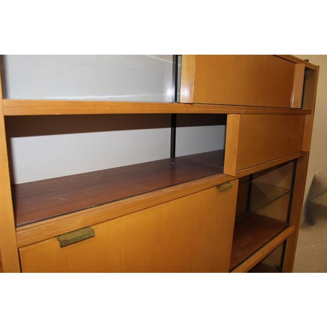 Bookcase with Secretaire by Georges Frydman for EFA, Circa 1960 For Sale - Image 11 of 16