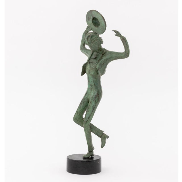 Tanya Poust Flamenco Dancer Patinated Bronze For Sale - Image 4 of 9