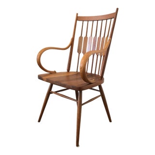 Single Mid Century Chair by Kipp Stewart For Sale
