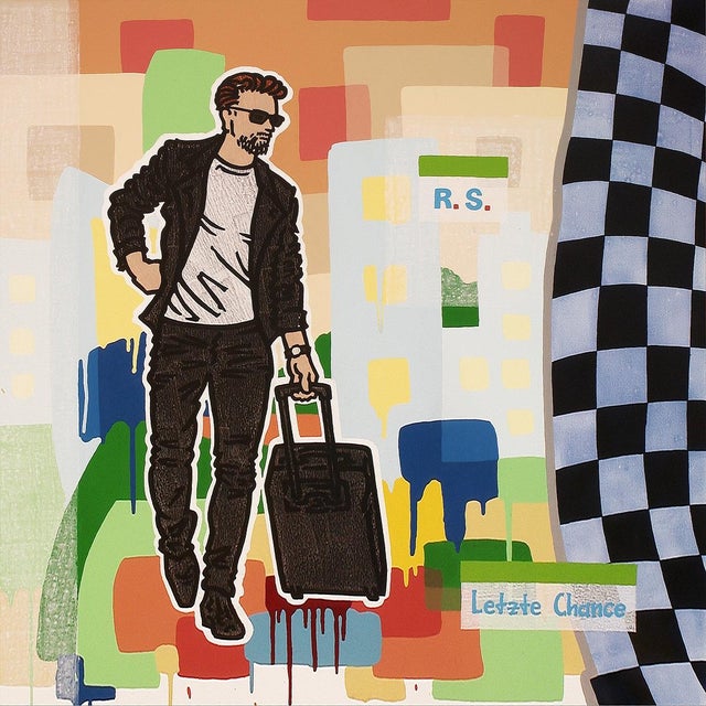Ralf Schmidt, Last Chance, 2000s, Acrylic on Canvas For Sale - Image 3 of 3