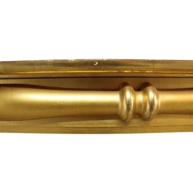 American American Empire Classical Gilt Wood 1st Finish Triptych Mirror C1840 For Sale - Image 3 of 9