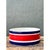 Late 20th Century Vintage Italian Striped Ceramic Salad Bowl and Utensils - 3 pcs For Sale - Image 5 of 12