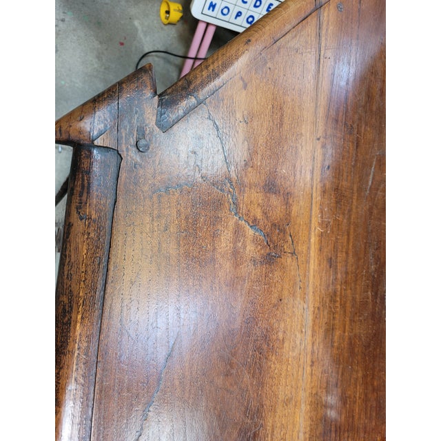 1920s Antique French Chestnut Buffet From Brittany For Sale - Image 5 of 10