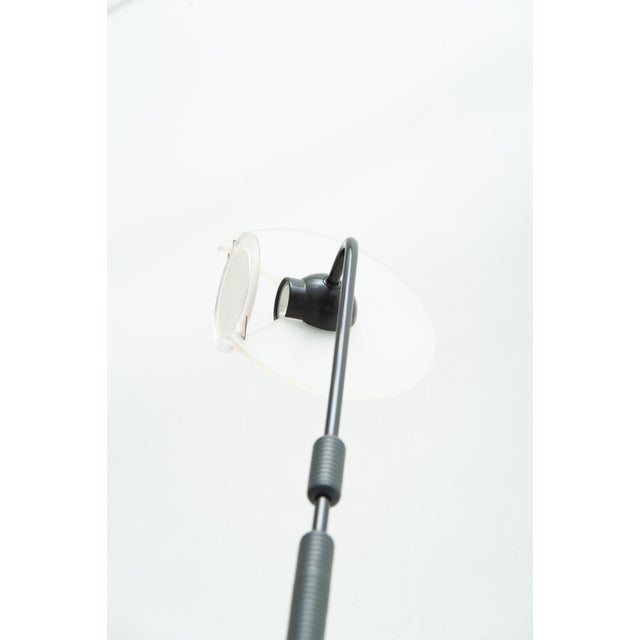 Black Club 1195 Floor Lamp by Pier Giuseppe Ramella for Arteluce, 1980s For Sale - Image 8 of 13