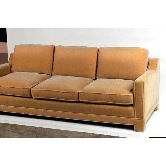 Art Deco The 'Verneuil' Mohair Sofa by Design Frères For Sale - Image 3 of 10