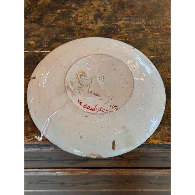 18th Century Dutch Delft Plate For Sale - Image 6 of 6