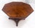Late 20th Century Flame Mahogany Octagon Shape Two 18" Leaves Single Base Dining Table MINT! For Sale - Image 5 of 15