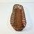 Mid 20th Century Mid-Century Boho Chic Rustic European French Wicker Bread Basket For Sale - Image 5 of 9
