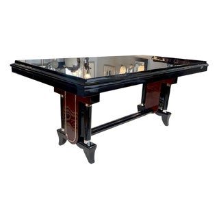 Art Deco Dining Table by Jules Leleu For Sale