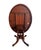 An English Burr Walnut and Marquetry Tilt-Top Oval Breakfast/Center Table For Sale - Image 10 of 13