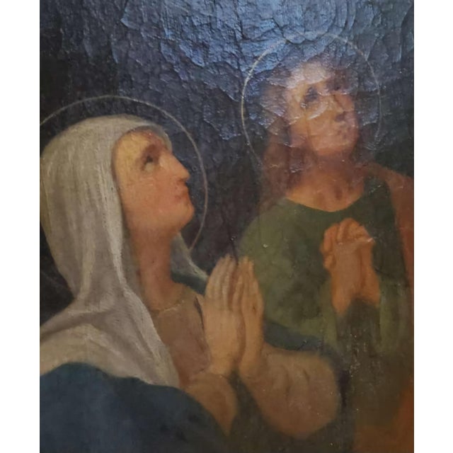 Circle of Anthony Van Dyck, The Crucifixion, 17th Century, Oil on Canvas For Sale - Image 5 of 10