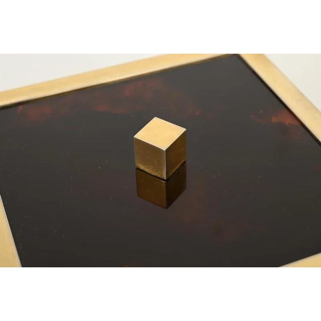 Metal Large Mid-Century Modern Jewelry Box from Christian Dior, 1970 For Sale - Image 7 of 15