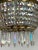 Blue Vintage Crystal Chandelier, 1960s For Sale - Image 8 of 11