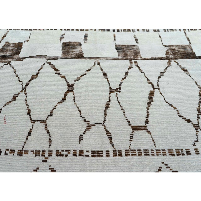 Turkish Tulu Handmade Rug 11'8" x 16'9" #20336 For Sale - Image 4 of 8