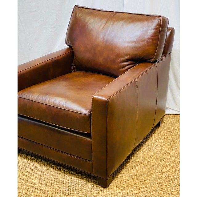 Leather Club Chair by Hancock & Moore Chairish