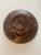 1990s Burl Wood, Olive and Wormy Elm Bowl and Dish, a Pair For Sale - Image 9 of 10