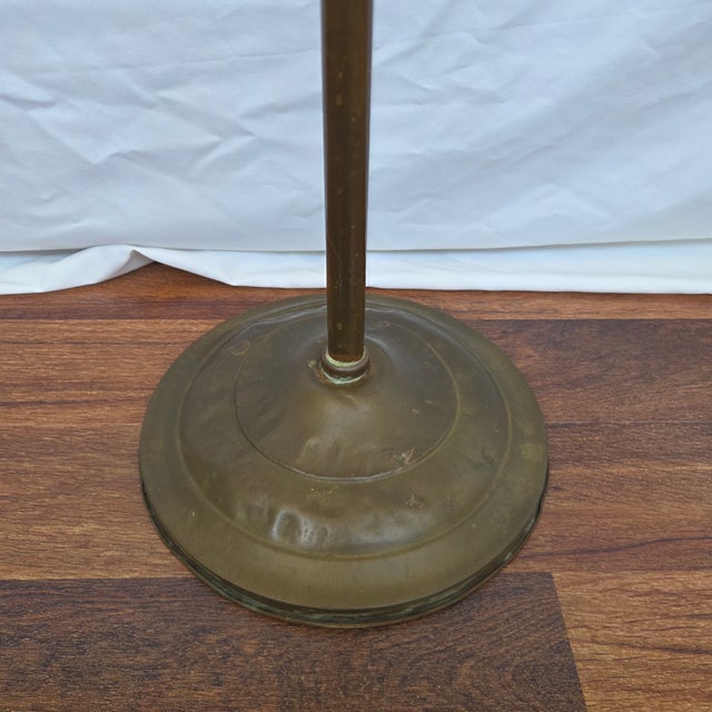 Early 20th Century Early 20th Century Andrew Hendryx Antiqued Brass Stand W/ Crown Bird Cage For Sale - Image 5 of 10