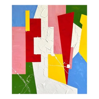 Composition Coloree by Aude Herledan For Sale