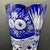 Vintage Crystal Cobalt Blue Overlay Cut Crystal Vase from Meissen, 1960s For Sale - Image 18 of 18