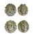 Unknown, Masks, Venice, 19th Century, Vicenza Stone, Set of 4 For Sale - Image 9 of 9