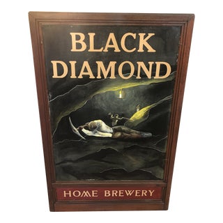Vintage Double Sided Bar Sign For Sale