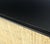 Black Lacquer 4 Drawers "Linen Fold" Fronts Bachelor Chests Dressers - A Pair For Sale - Image 6 of 12