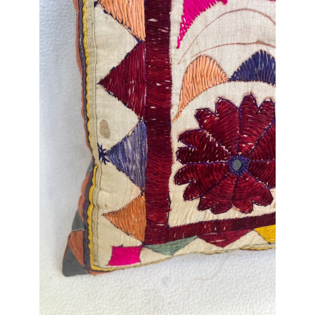 Pillow With Uzbek Textile For Sale In Los Angeles - Image 6 of 7