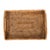 Artifacts Rattan Rectangular Tray For Sale - Image 4 of 5