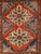 19th Century Handwoven Anatolian Village Rug, Caucasian Design Wool, 4' x 5' For Sale - Image 13 of 18