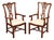 Scarborough House Chippendale Style Pair Of Mahogany Armchairs For Sale