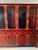 Vintage Chinese Rosewood Mother-of-Pearl Inlaid China Cabinet – 2 Pieces For Sale - Image 13 of 18