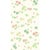 Sample - Large Scale, Flower Field Wallpaper by Paule Marrot in Spring For Sale
