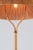 Wood French Delphine Rattan Floor Lamp For Sale - Image 7 of 8