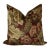 Chelsea Velvet Plum and Rhubarb Pillows - A Pair For Sale - Image 4 of 5