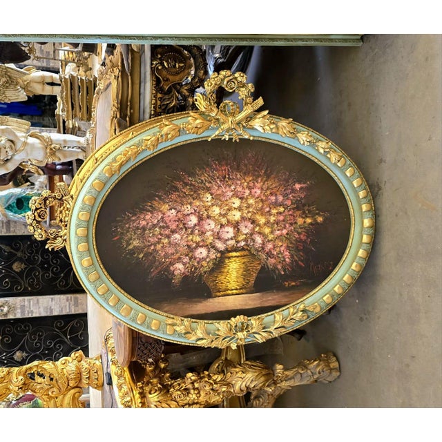 Bring timeless French elegance into your home with this breathtaking Louis XVI-inspired floral wall art. Showcasing a lush...