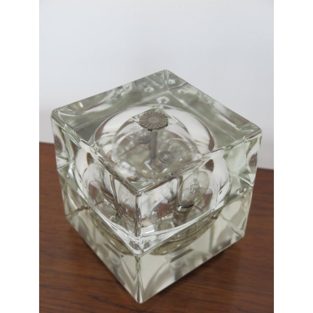 1960s Cubosfera Lamp by Alessandro Mendini for Fidenza Vetraria, Italy, 1960s For Sale - Image 5 of 11