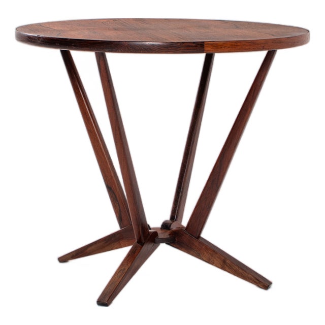Mid-Century Modern Danish Rosewood Side Table, 1960s For Sale