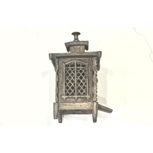Late 19th Century Antique "English Pagoda" Cast Iron Still Bank, Circa Late 19th Century For Sale - Image 5 of 7