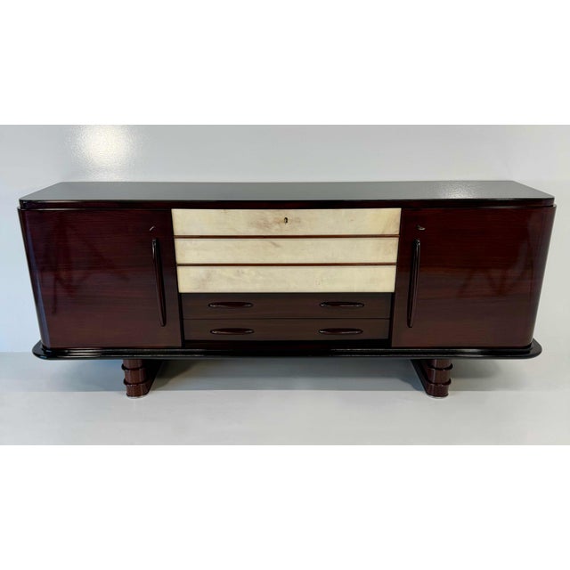 Italian Art Deco Sideboard by Osvaldo Borsani, 1940s For Sale - Image 3 of 18