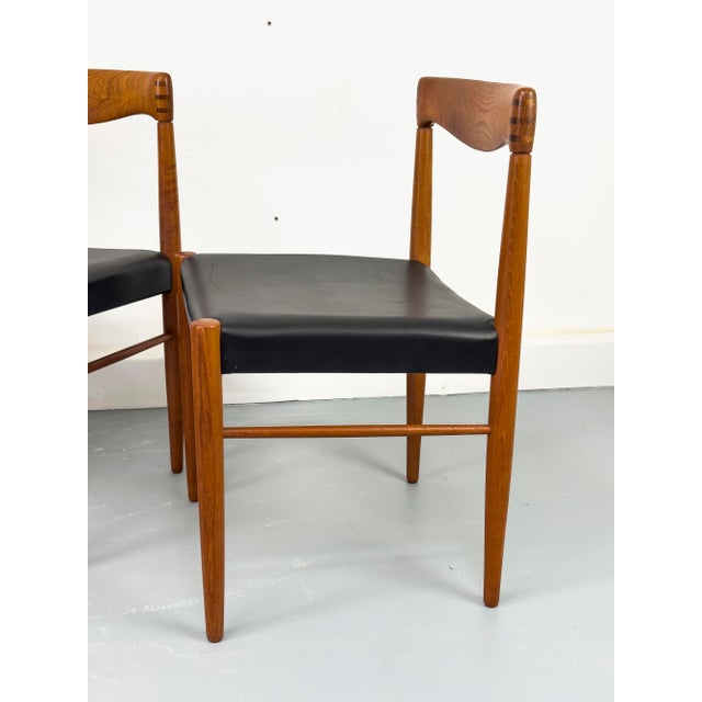 1960s Danish Teak Dining Chairs by H. W. Klein for Bramin, 1960s, Set of 4 For Sale - Image 5 of 18