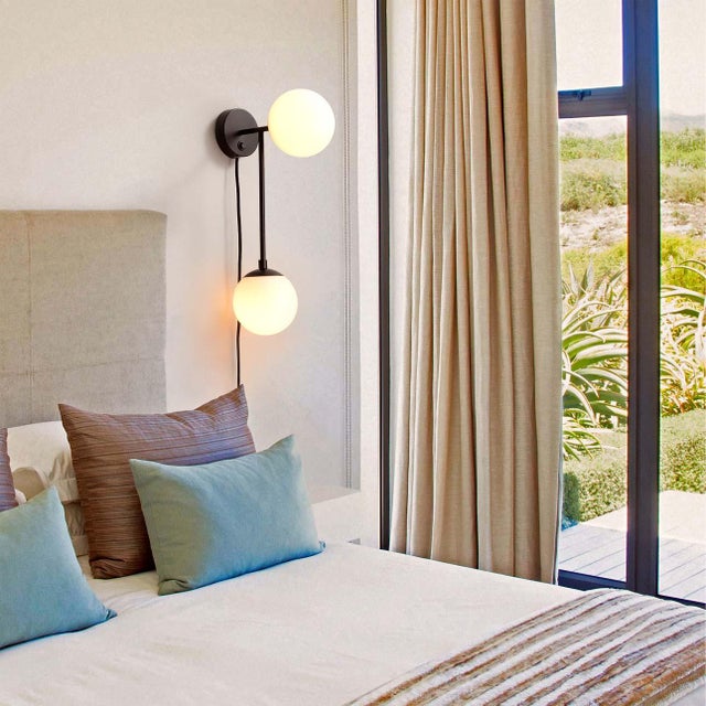 Influenced by the opulence of Hollywood Regency design, the Duo Sconce blends modern elegance with vintage glamour....