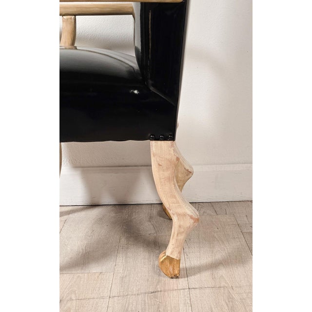 Pair of Bespoke John Dickinson Etruscan Armchairs, Circa 1980. Five Pairs Available For Sale In San Francisco - Image 6 of 8