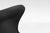 Vintage Egg Chair in Black Leather by Arne Jacobsen for Fritz Hansen, 1950s For Sale - Image 6 of 8