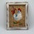 Wood Vintage Farmhouse Chicken Decoupage Framed Paintings - A Trio For Sale - Image 7 of 12