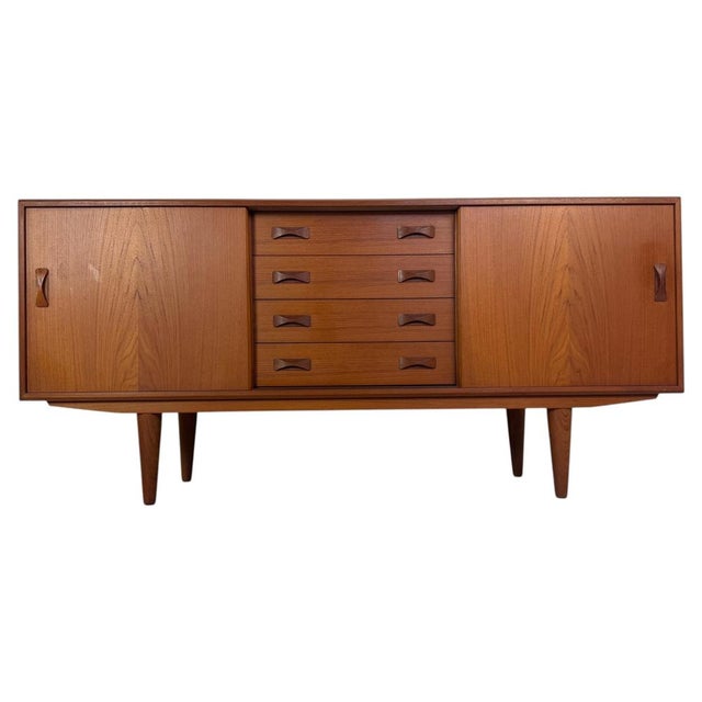 Danish Teak Sideboard from Clausen & Søn, 1960s For Sale - Image 13 of 13