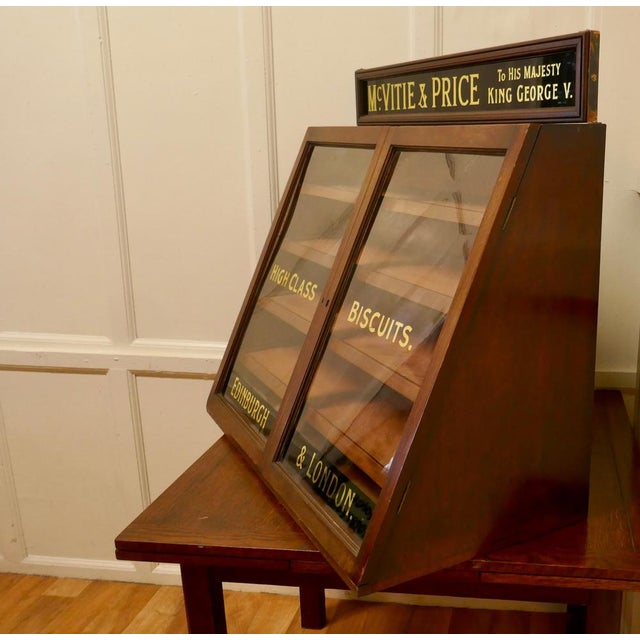 McVitie & Price Cake Shop Display Cabinet, 1910 For Sale - Image 11 of 12