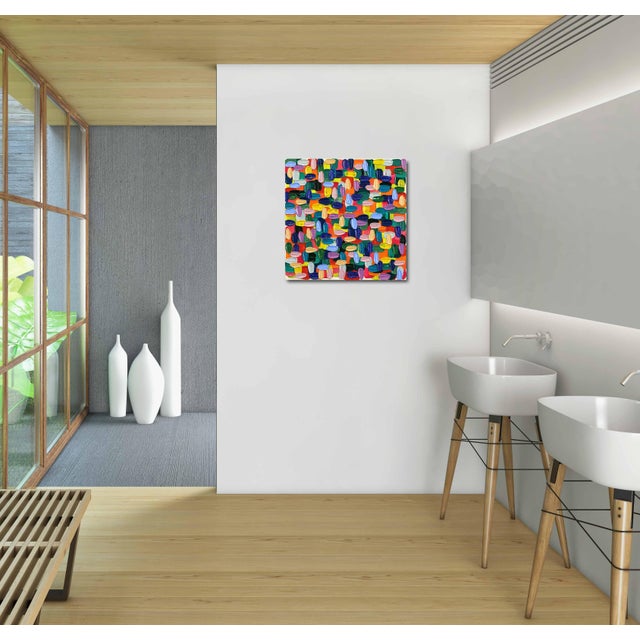 Impasto-painted strokes of bright colors are the framework of artist Shiri Phillips’ abstract artworks. Her paintings are...