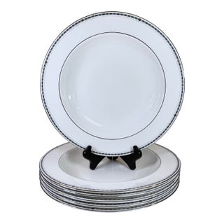 Wedgwood Guinevere Bone China Pasta Bowls - Set of 6 For Sale